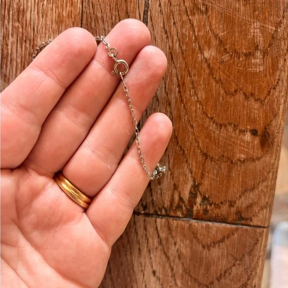 Sterling Silver Cross Crucifix Chain Necklace catholic christian - Picture 2 of 5